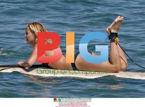 Kate Hudson Gives Son Surf Lesson