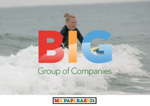 Gwyneth Paltrow Surfing Lesson in Cornwall