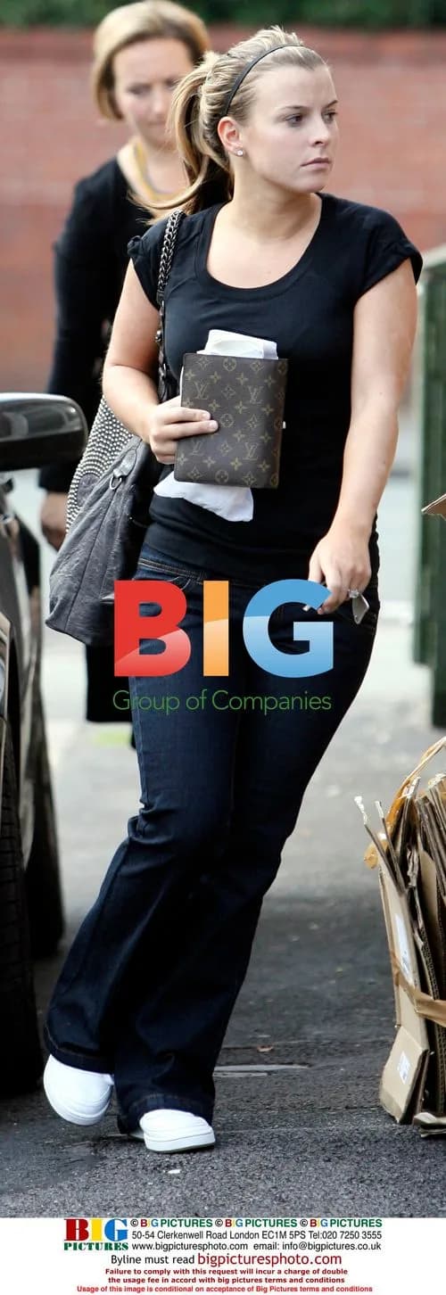 Coleen Rooney Leaving Beautician