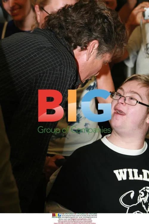 DAVID HASSELHOFF at book signing in Manchester