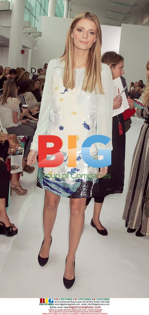 Mischa Barton at Matthew Williamson Spring 2007