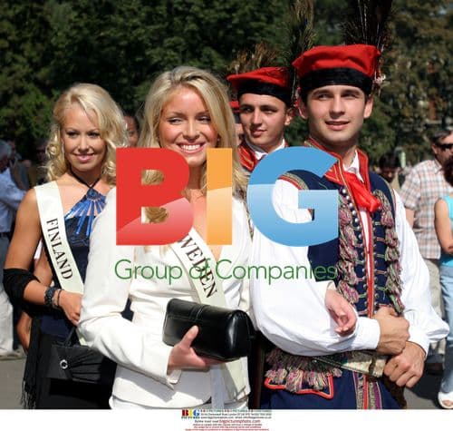 Miss World candidates visit Krakow, Poland