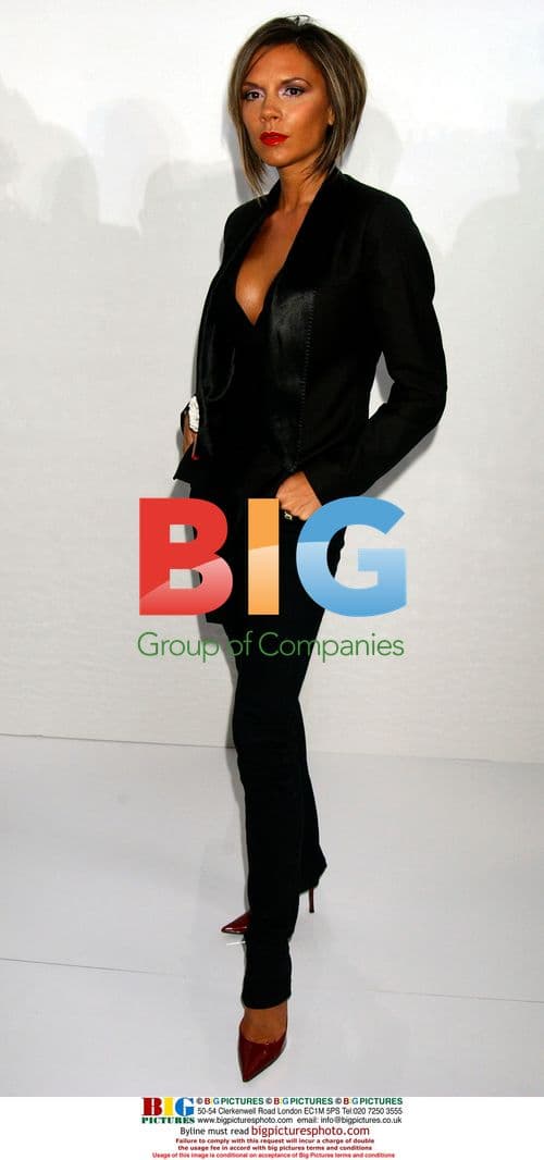 Victoria Beckham at Matthew Williamson Show