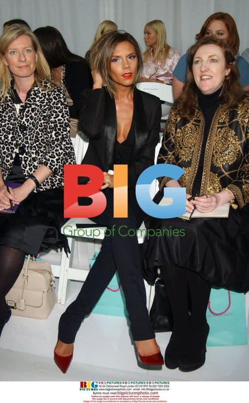 Victoria Beckham at Matthew Williamson Show