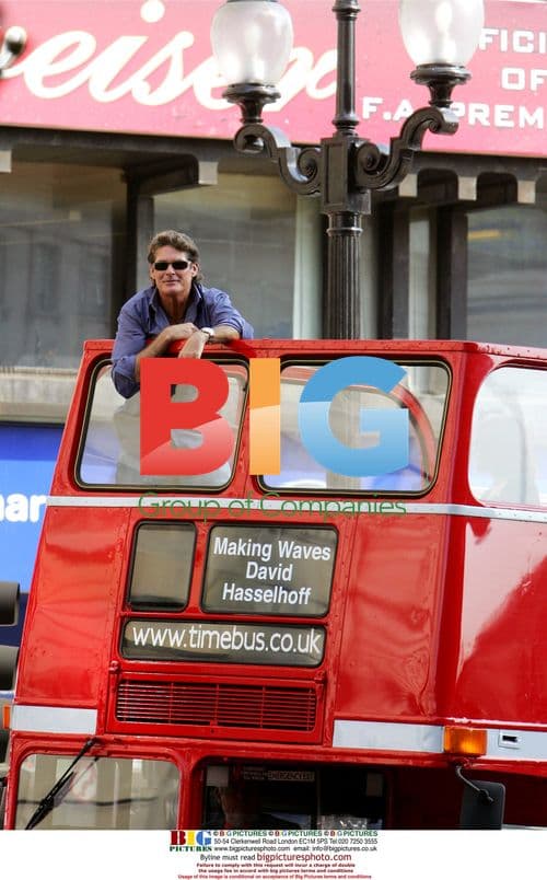David Hasselhoff signs autobiography in London