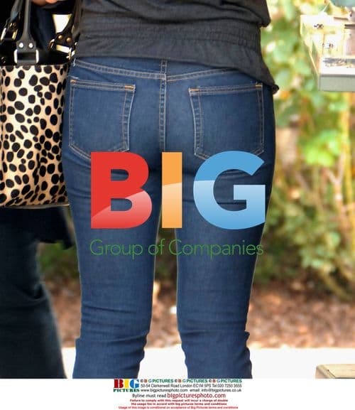 Martine McCutcheon Shopping at The Grove