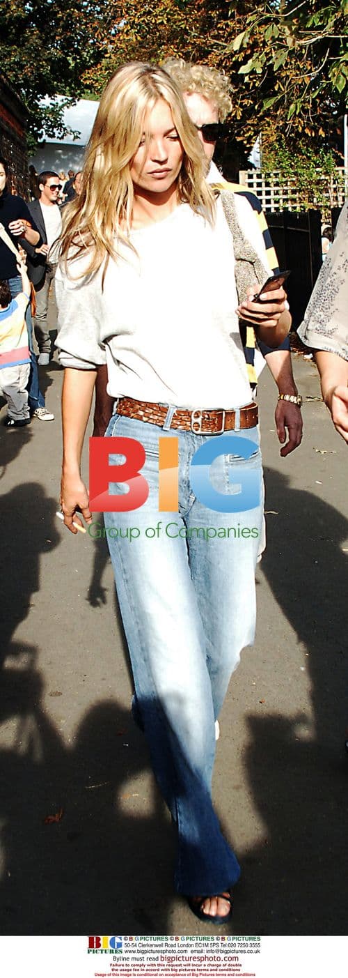 Kate Moss at Topshop Fashion Show