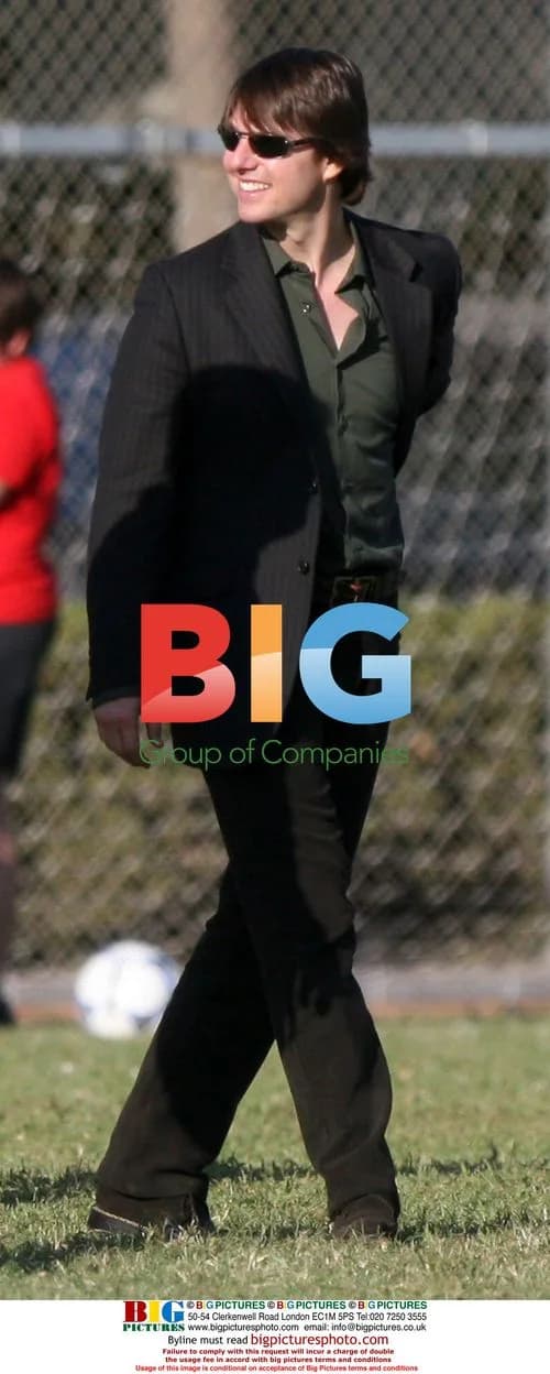 Tom Cruise and Katie Holmes watch daughter's football match
