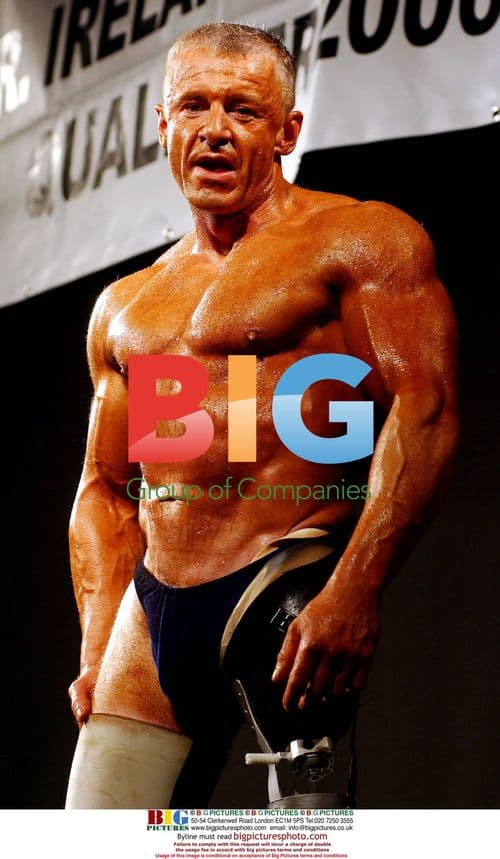 Double Amputee Michael Stewart Competes at "Mr. Ireland Universe"