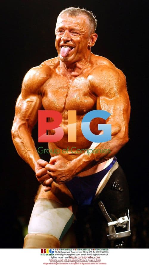 Double Amputee Michael Stewart at Mr. Ireland Universe