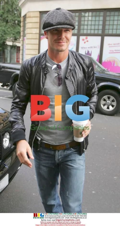 David Beckham Promoting Book