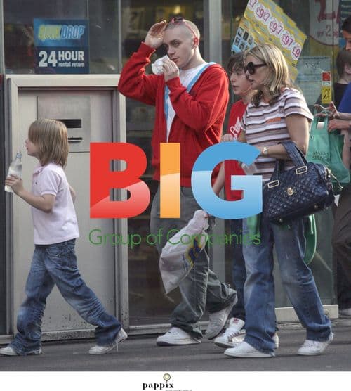 Patsy Kensit spotted with new boyfriend and kids