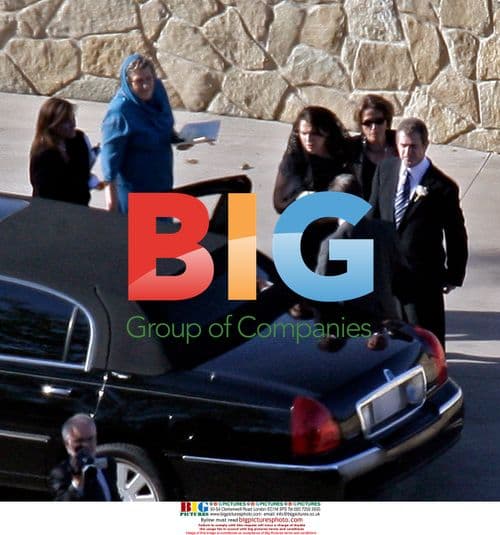 Mel Gibson Attends Daughter's Wedding