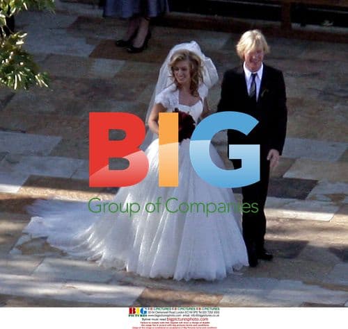 Mel Gibson Attends Daughter's Wedding