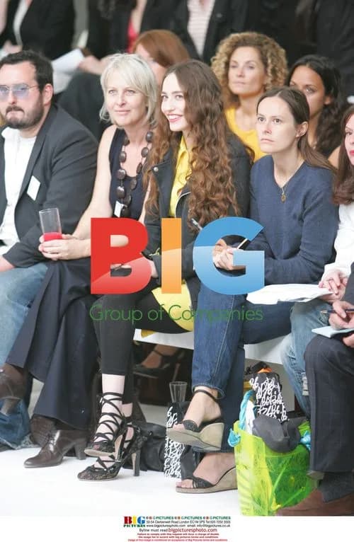 Elizabeth Jagger at Richard Nicoll Fashion Show