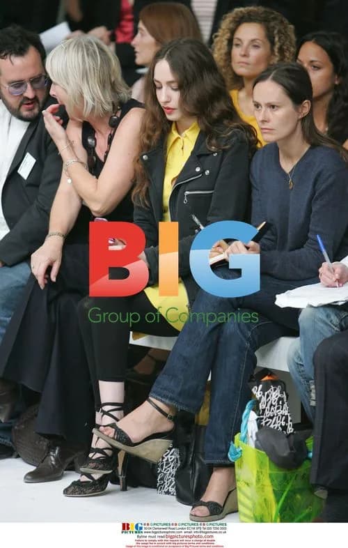 Elizabeth Jagger at Richard Nicoll Fashion Show