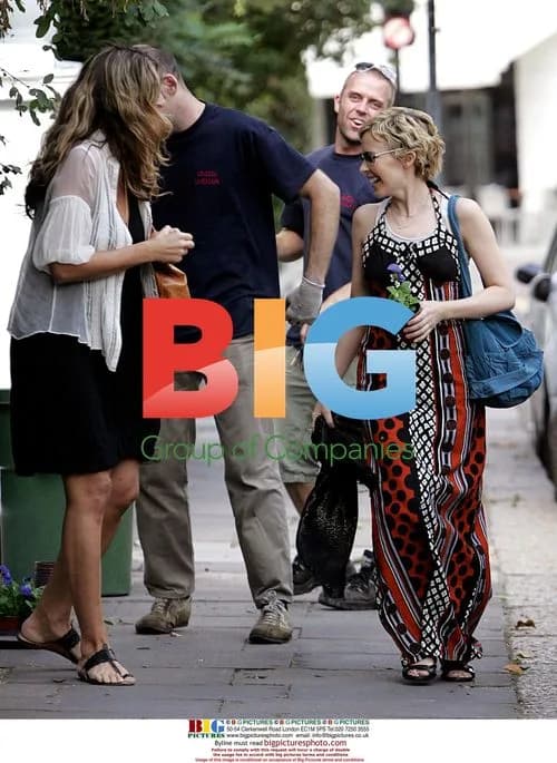 Kylie Minogue and Friend Spotted with Pot Plant