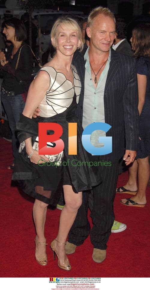 TRUDIE STYLER and STING at 'A Guide To Recognizing Your Saints' Premiere