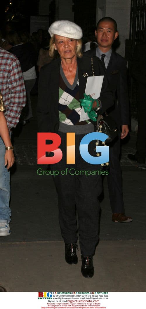 Anita Palenberg at Biba Fashion Show 2007