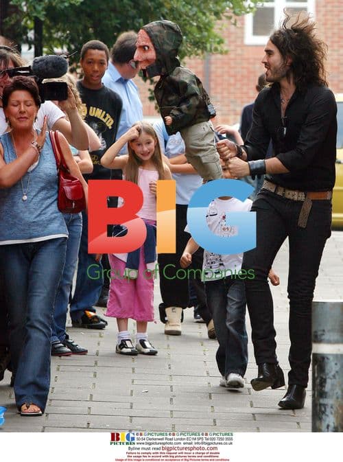 Russell Brand Taunts Public with Puppet