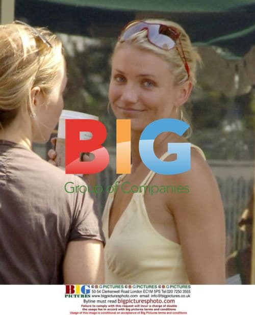 Cameron Diaz gets coffee in West Hollywood