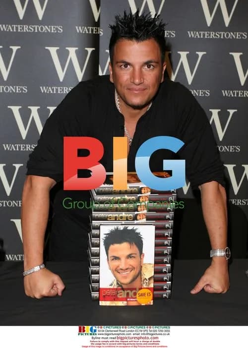 Peter Andre Promotes New Book