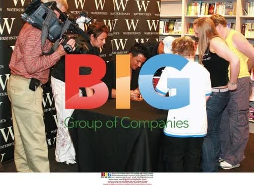 Singer Peter Andre Book Signing