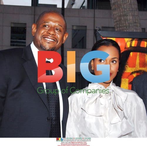 Forest Whitaker and Kerry Washington at "Last King of Scotland" premiere