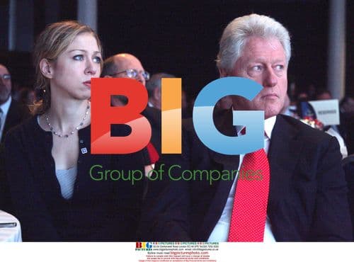 CHELSEA CLINTON and BILL CLINTON at Clinton Global Initiative 2006
