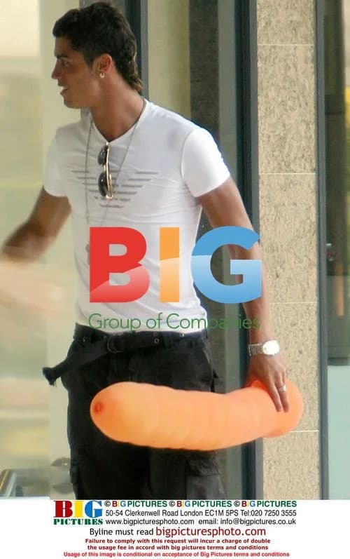 Cristiano Ronaldo and Giant Penis Balloon
