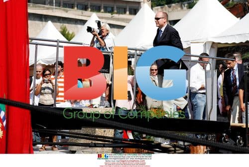 Prince Albert II at Monaco Yacht Show