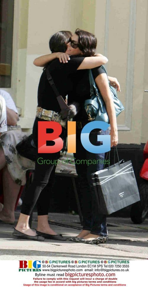 Sadie Frost out for coffee in London