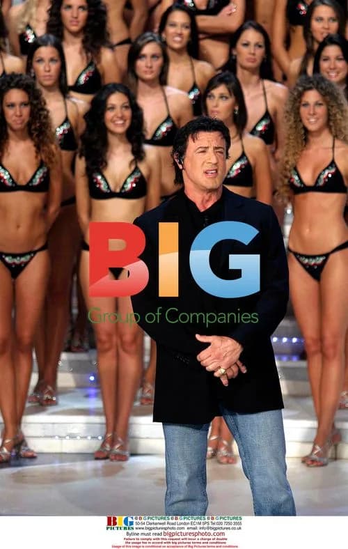 Sylvester Stallone at Miss Italia 2006