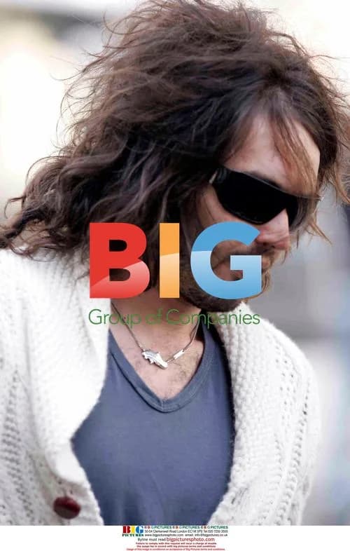 Russell Brand Leaving Church