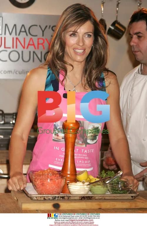 Elizabeth Hurley Promotes Book at Macy's