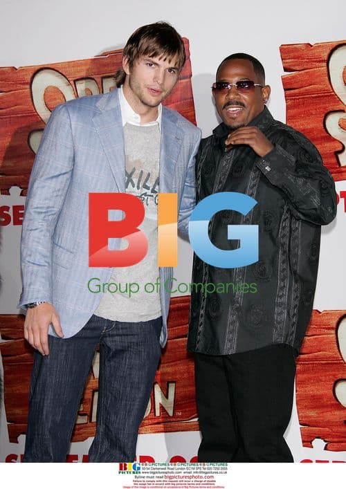 Ashton Kutcher & Martin Lawrence at 'Open House' Premiere