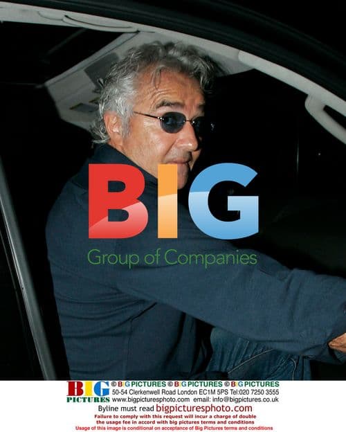 Renault F1 Boss Flavio Briatore at Cipriani in London