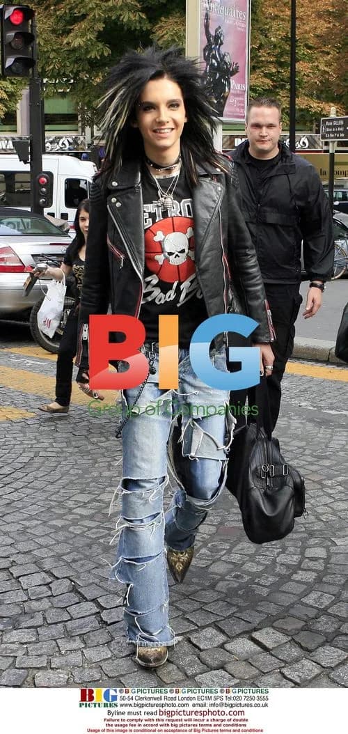 Tokio Hotel Leaving Hotel in Paris
