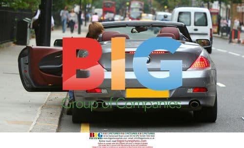 Tara Palmer Tomkinson and Crispian Belfrage out shopping