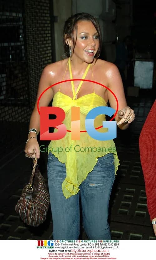 Michelle Heaton and Andy Scott Lee at VIP party