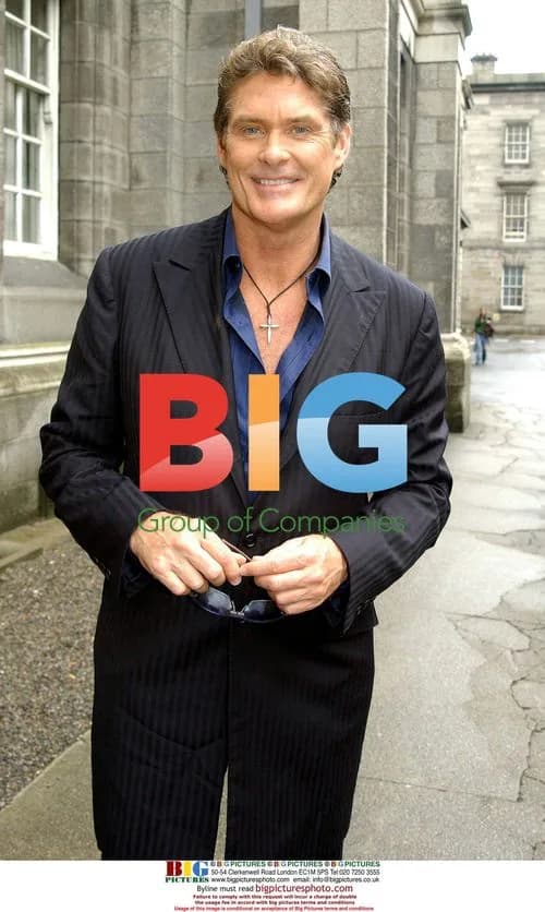 David Hasselhoff Leaves The Westbury Hotel
