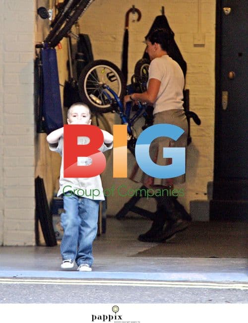 Madonna's Son Rocco Plays on Bike