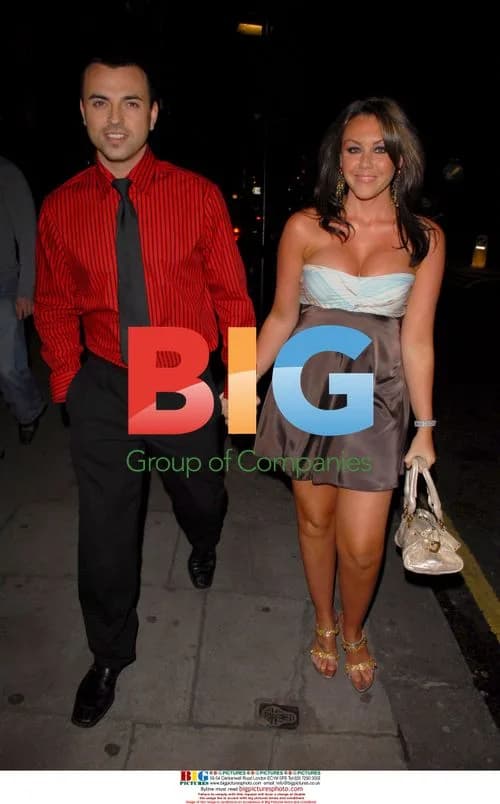Andy and Michelle Scott-Lee at Silver Nightclub
