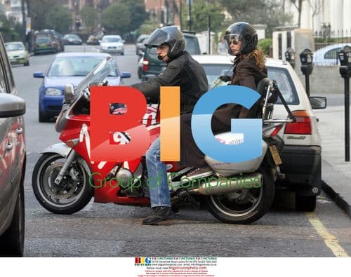 Trinny Woodall Rides Virgin Limobike in London