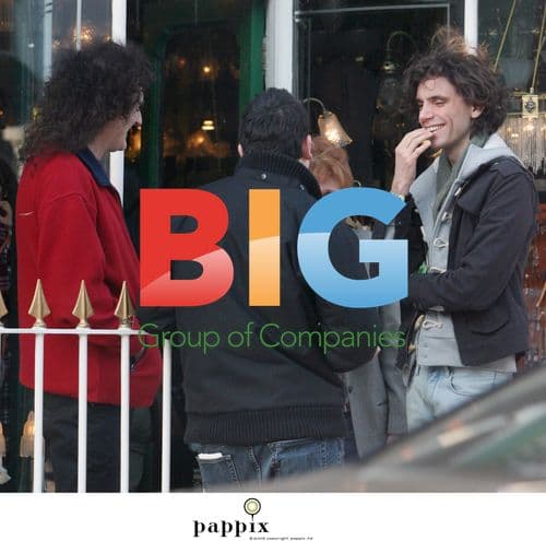 Brian May, Anita Dobson, and Mika in West London