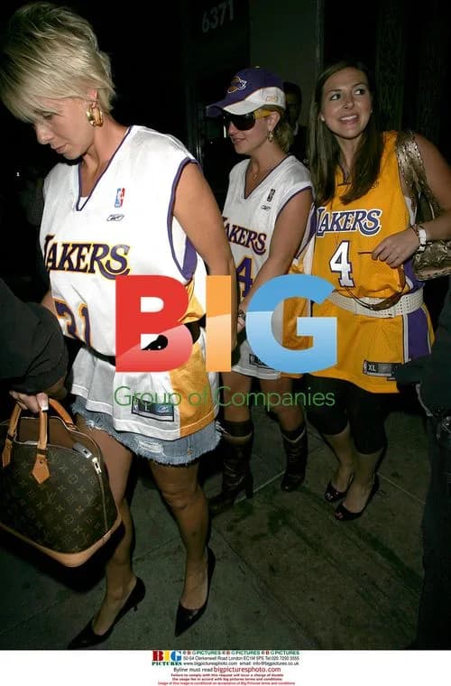 Britney Spears Leaving Bar After Lakers Game