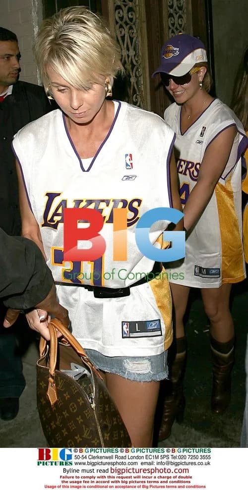 Britney Spears Leaving Bar After Lakers Game