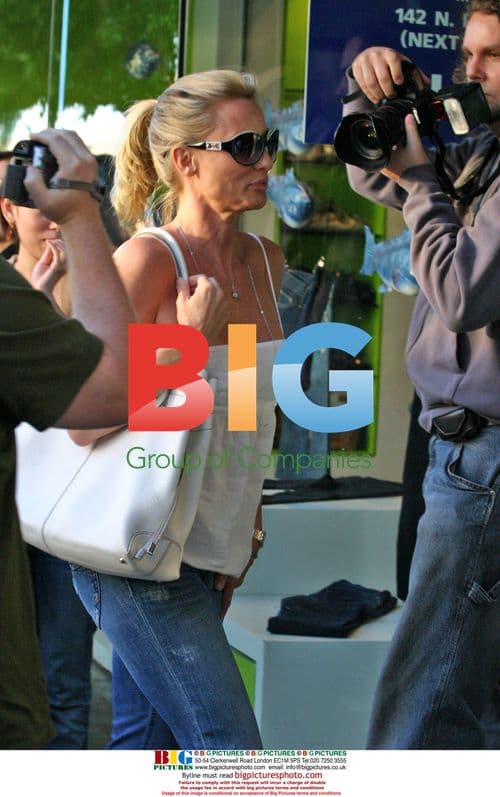 Nicollette Sheridan Shopping in LA