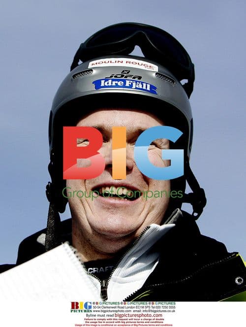 Prince Albert of Monaco in Idre, Sweden