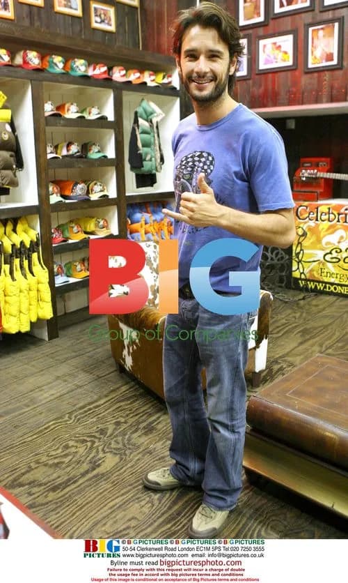 Rodrigo Santoro Shopping at Ed Hardy